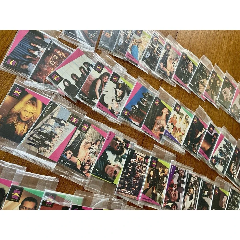 1991 ProSet SUPER STARS Musicards Sealed 129 Packages Yo MTV Raps 600+ Cards